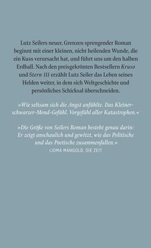 Text über einen Roman von Lutz Seiler, der globale Themen und persönliches Schicksal verbindet. Zitate von Ijoma Mangold.