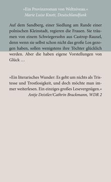 Joanna Bator: Sandberg, Buch