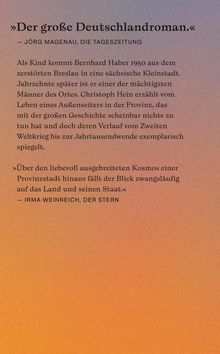 Christoph Hein: Landnahme, Buch