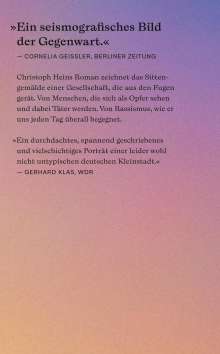 Christoph Hein: Guldenberg, Buch