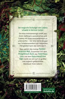 Eliot Schrefer: Caldera 1: Die Wächter des Dschungels, Buch