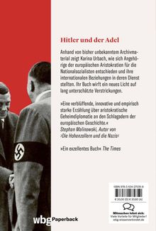 Karina Urbach: Hitlers heimliche Helfer, Buch