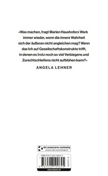 Marlen Haushofer: Eine Handvoll Leben, Buch