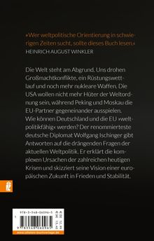 Wolfgang Ischinger: Welt in Gefahr, Buch