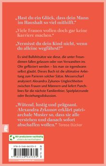 Alexandra Zykunov: "Wir sind doch alle längst gleichberechtigt!", Buch