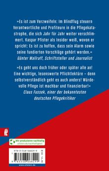 Kaspar Pfister: Die Pflegekatastrophe, Buch