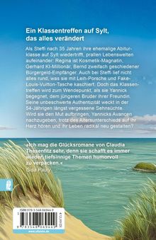 Ein Klassentreffen auf Sylt, das alles verändert. Ein gemaltes Bild von Dünen, Meer und klarem Himmel im Hintergrund.