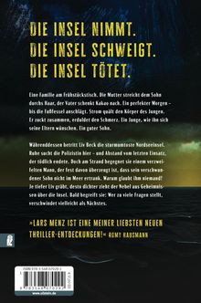 "Die Insel nimmt. Die Insel schweigt. Die Insel tötet." Thrillerbeschreibung: Familie, Geheimnisse, Polizistin auf Nordseeinsel.