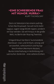 Irmgard Keun: Das kunstseidene Mädchen, Buch