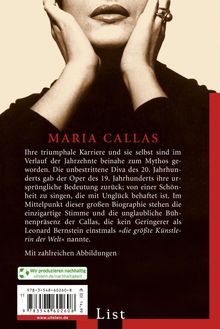 Jürgen Kesting: Maria Callas, Buch