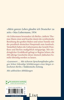 Regina Scheer: "Wir sind die Liebermanns", Buch