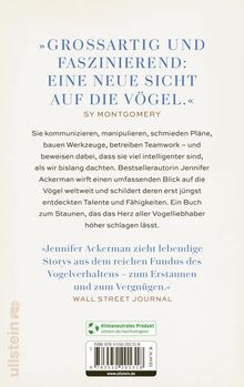 Jennifer Ackerman: Die geheime Welt der Vögel, Buch