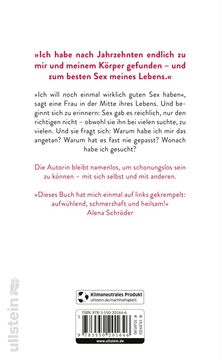 Anonyma: Der Sex meines Lebens, Buch