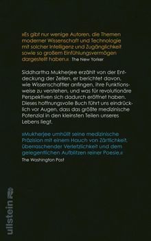 Siddhartha Mukherjee: Das Lied der Zelle, Buch