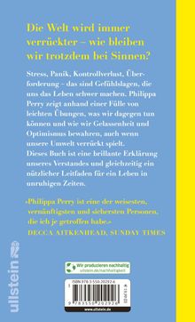 Philippa Perry: Wie man in verrückten Zeiten nicht den Verstand verliert, Buch