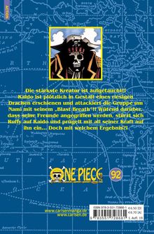 Eiichiro Oda: One Piece 92, Buch