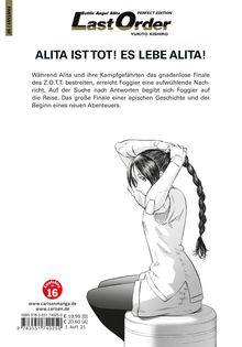 Yukito Kishiro: Battle Angel Alita - Last Order - Perfect Edition 12, Buch