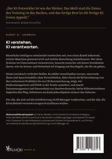 Zitat: „Der KI-Entwickler ist wie der Bäcker...". Titel: "KI verstehen, KI verantworten". Unten ein Logo von ALMOKI.