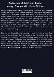 "Collection of Adult and Erotic Manga Stories with Nude Pictures" steht oben, gefolgt von einem Text über Erotik und Manga.