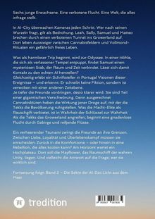 Sechs junge Erwachsene auf der Flucht, finden mysteriösen Stab. Enthüllt Verschwörung in überwachten Growerland. Fortsetzung folgt.