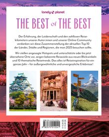 Lonely Planet Best in Travel 2025, Buch