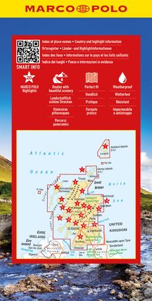 MARCO POLO Reisekarte Schottland 1:350.000, Karten