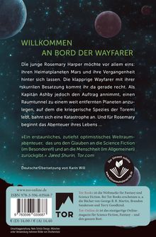 Becky Chambers: Der lange Weg zu einem kleinen zornigen Planeten, Buch