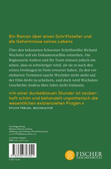 Peter Stamm: In einer dunkelblauen Stunde, Buch