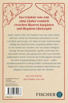 Charlotte Blum: Fräulein vom Amt - Die Nachricht des Mörders, Buch