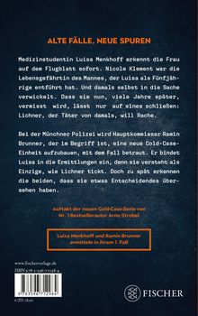 ALTE FÄLLE, NEUE SPUREN: Medizinstudentin Luisa und Hauptkommissar Ramin ermitteln in ihrem 1. Fall. Fischer-Logo unten rechts.