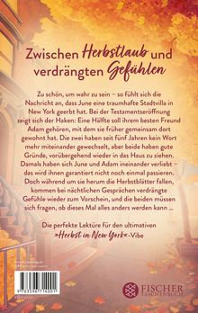 Zwischen Herbstlaub und verdrängten Gefühlen. Illustrierte Szene mit herbstlichen Farben und stilisiertem Gebäude.