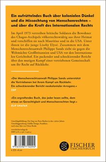 Ein Buch über kolonialen Dünkel, Menschenrechte und internationales Recht. Zitate von ZDF und Elif Shafak. Fischer Verlag Logo.