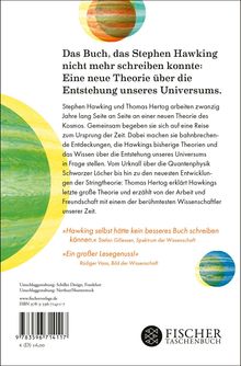 Das Buch, das Stephen Hawking nicht mehr schreiben konnte: Eine neue Theorie über die Entstehung unseres Universums.