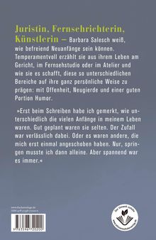 Barbara Salesch: Ich liebe die Anfänge!, Buch