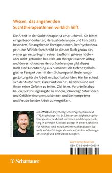 Jens Winkler: Suchttherapie inside (griffbereit), Buch