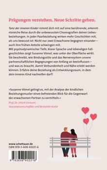 Prägungen verstehen. Neue Schritte gehen. Illustration eines sich umarmenden Paares auf einer Bank mit Herzballons.
