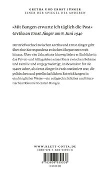 Ernst Jünger: Einer der Spiegel des Anderen, Buch