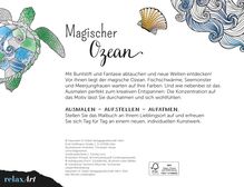 Magischer Ozean - Ausmalen - Aufstellen - Entspannen, Buch