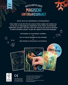 Magische Unterwasserwelt - Kritzel-Kratzel-Buch für Kinder ab 7 Jahren, Buch