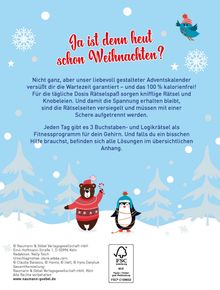 Adventskalender Gedächtnistraining, Buch