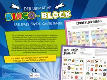Der ultimative Bingo-Block für die ganze Familie, Buch