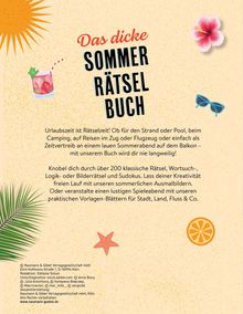 Das dicke Sommer-Rätselbuch, Buch