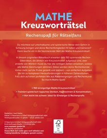 Titel: "MATHÉ Kreuzworträtsel" - "Rechenspaß für Rätselfans". Eine Einführung in ein Rätselbuch mit 150 Rechen-Gitterrätseln.