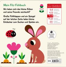 Mein Filz-Fühlbuch: Kuckuck, kleines Küken!, Buch