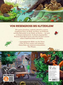 Mein riesengroßes WimmelSuchBuch: Tiere über und unter der Erde, Buch