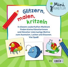 Mein erster Glitzer-Malspaß - Lustige Tiere, Buch