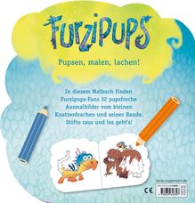 Pupsfreche Ausmalbilder, Buch