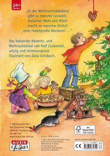 Rolf Zuckowski: In der Weihnachtsbäckerei, Buch