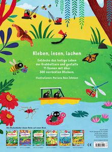 Wimmel-Stickerwelt - Krabbeltiere, Buch