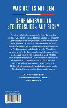 Text: WAS HAT ES MIT DEM GEHEIMNISVOLLEN ›TEUFELSLIED‹ AUF SICH? Blauer Hintergrund mit weißen und roten Akzenten.
